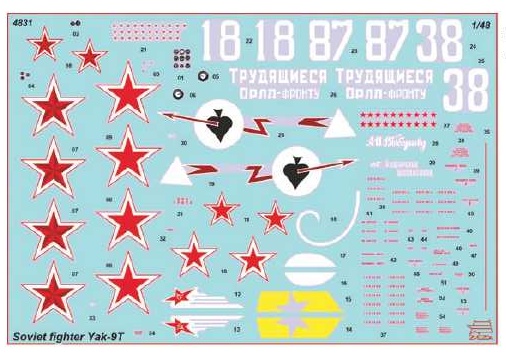 Yak-9-T with cannon (Zvezda 1:48)