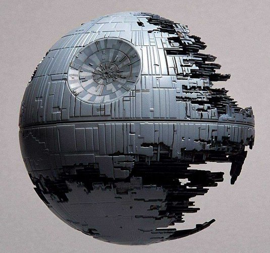 BANDAI SW Death Star II + Imperial Star Destroyer