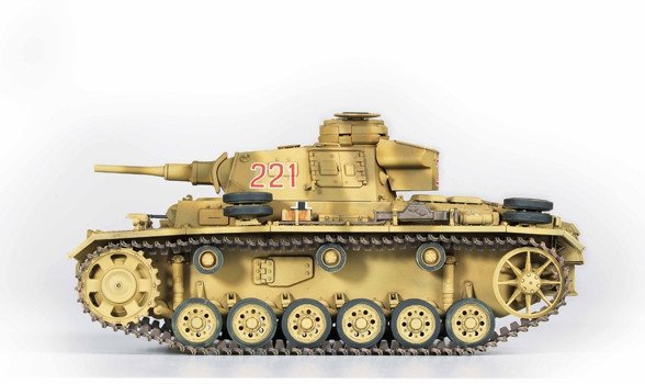 German Panzer III Ausf.J North Africa (Academy 1:35) 