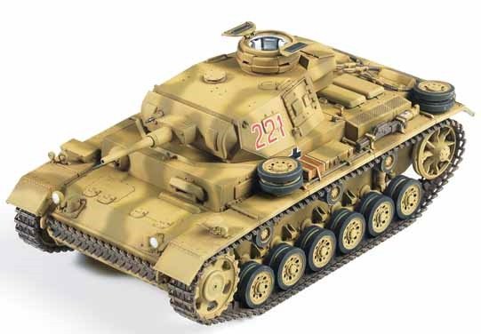 German Panzer III Ausf.J North Africa (Academy 1:35) 