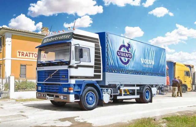 VOLVO F16 Globetrotter Canvas (Italeri 1:24) 