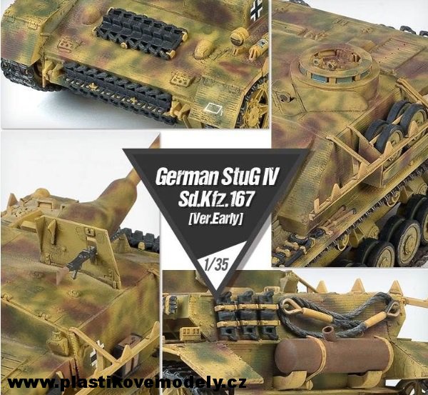 Sd.Kfz.167 StuG IV Very Early (Academy 1:35) 