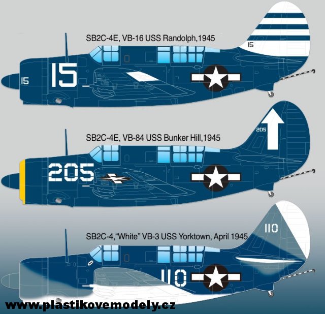 SB2C-4 Helldiver Operation Iceberg (Academy 1:72) 