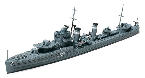 British Destroyer E Class (Tamiya 1:700) 
