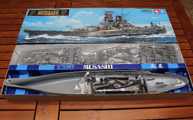 IJN Musashi (Tamiya 1:350)