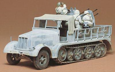 Sd.Kfz.7-1 German 8ton Semitrack 20mm Flakvierling  (Tamiya 1:35) 