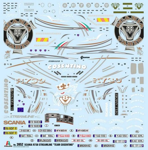 Scania R 730 Streamline 4x2 Show Trucks (1:24)