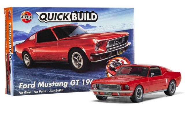 Quick Build auto J6035 - Ford Mustang GT 1968