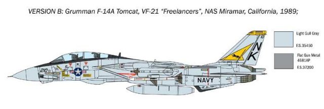 F-14A Tomcat (Italeri 1:72) 