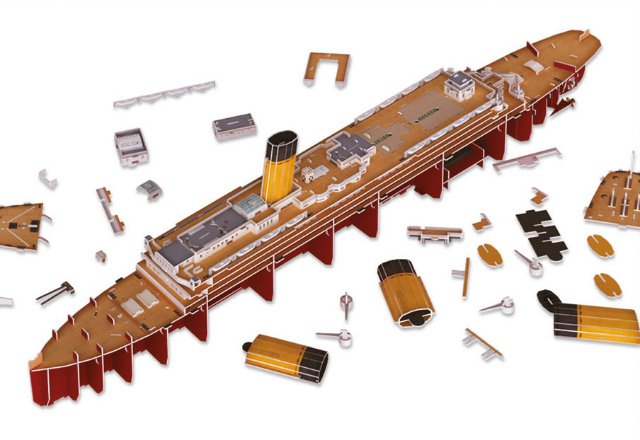 3D Puzzle REVELL RMS Titanic (LED Edition)