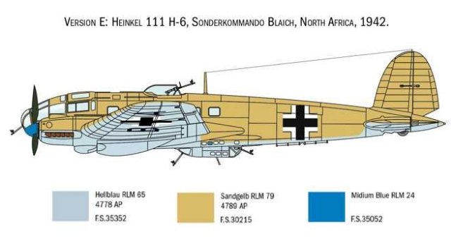 HEINKEL HE111H (Italeri 1:72) 