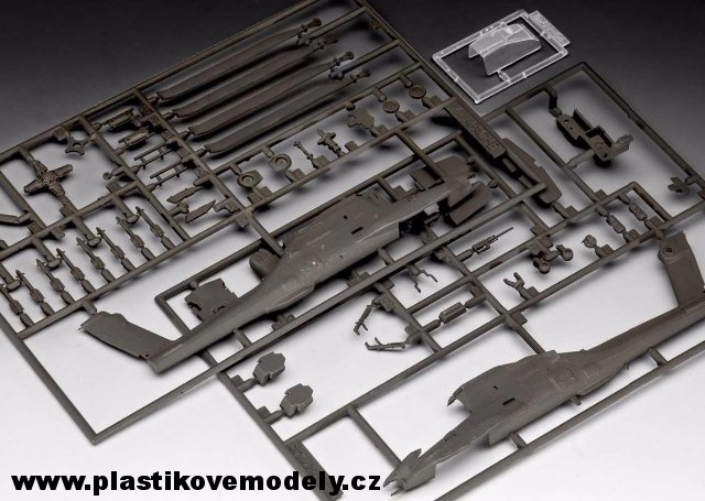 Set vrtulníku AH-64A Apache (Revell 1:100)