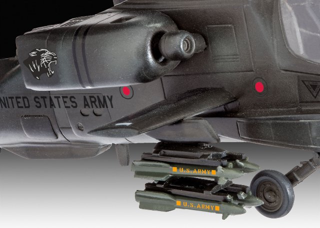 Set vrtulníku AH-64A Apache (Revell 1:100)