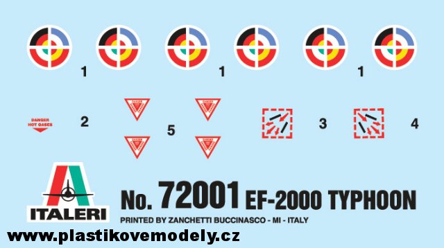 EF-2000 TYPHOON (Italeri 1:72)