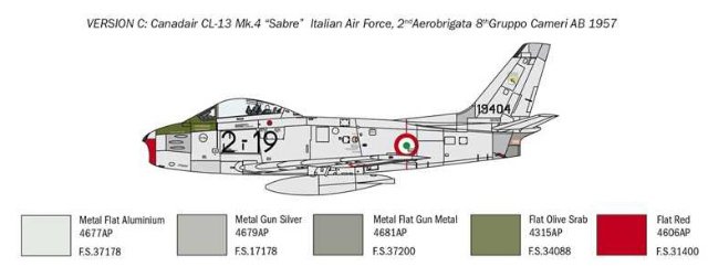 F-86E “Sabre” (Italeri 1:48) 
