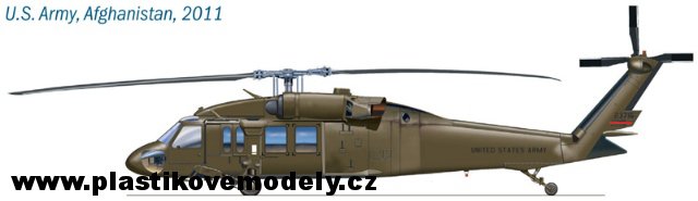 Vrtulník UH-60-MH-60 BLACK HAWK NIGHT RAID (Italeri 1:72) 