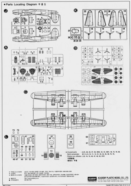 B-17F Memphis Belle (Academy 1:72) 