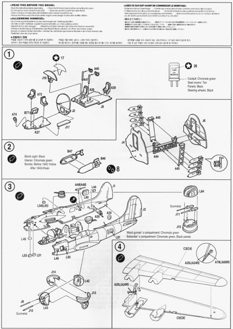 B-17F Memphis Belle (Academy 1:72) 