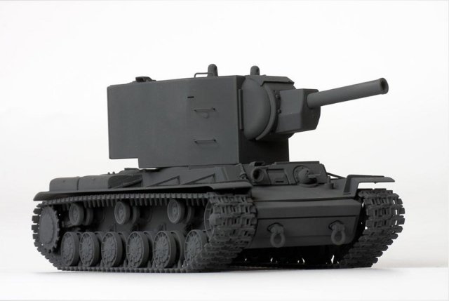 Soviet heavy tank KV-2 (Zvezda 1:35)