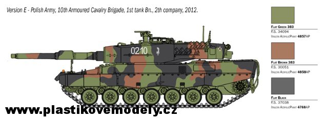 Tank Leopard 2A4 (Italeri 1:35)