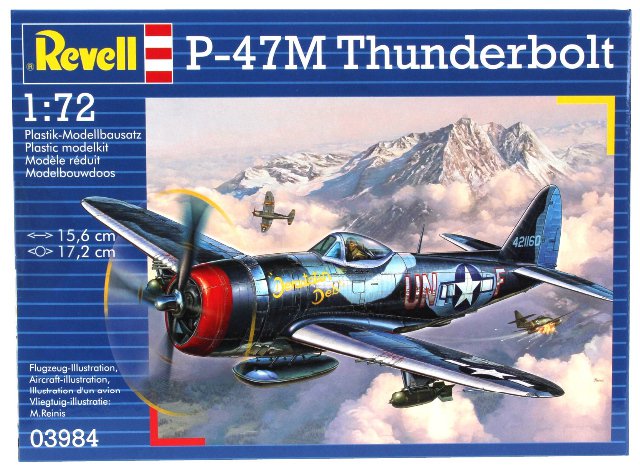 63984 - ModelSet P-47 M Thunderbolt (Revell 1:72)