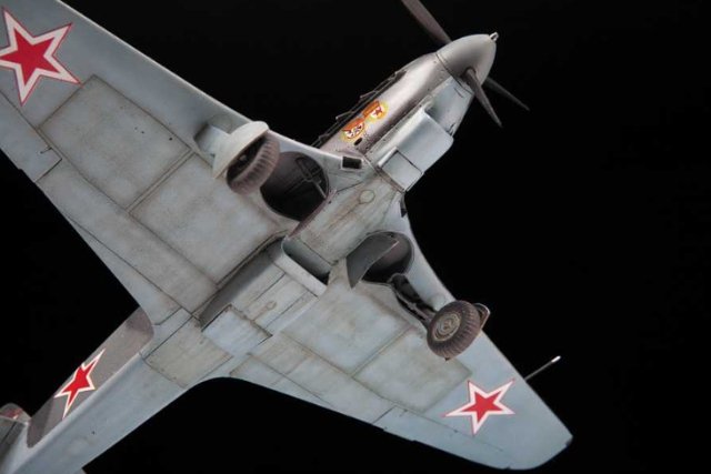 YAK-9 Soviet fighter (Zvezda 1:48)