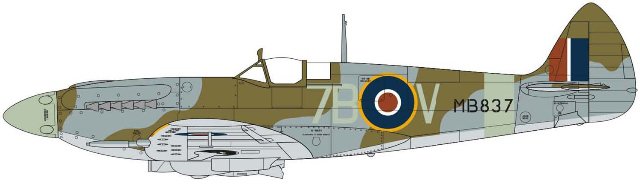 Supermarine Spitfire Mk.XII (Airfix 1:48) 