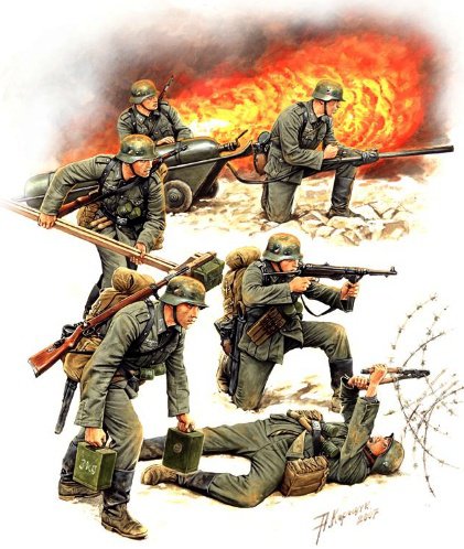 German Sturmpioniere WWII (re-release) (Zvezda 1:35) 