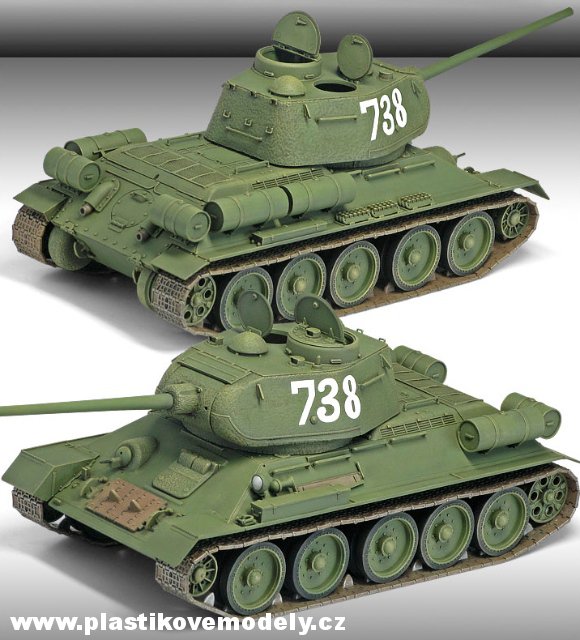 T-34/85 112 Factory Production (Academy 1:35) 