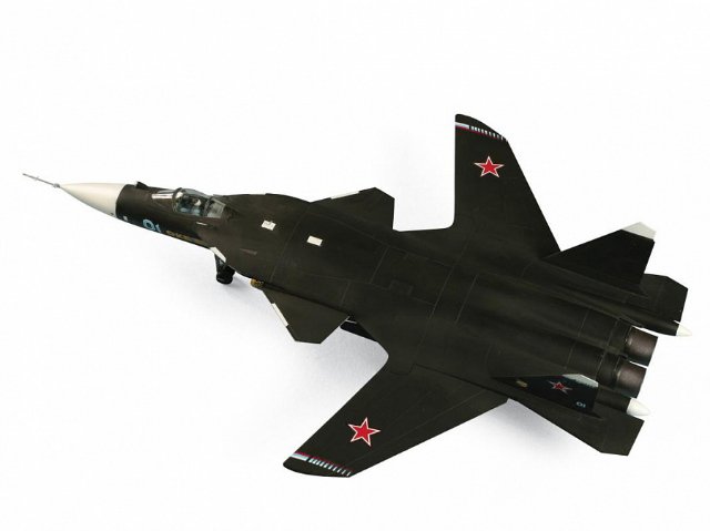 Letadlo Sukhoi SU-47 Berkut (Zvezda 1:72) 