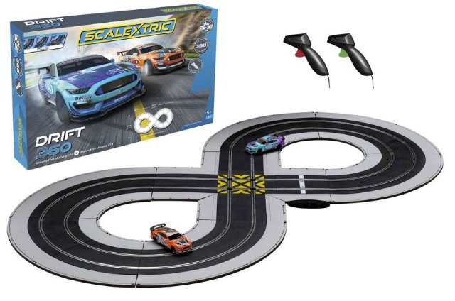 Autodráha SCALEXTRIC C1421P - Drift 360 Race Set (1:32)
