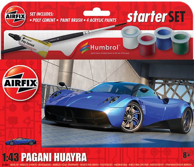 Set auta Pagani Huayra (Airfix 1:43)