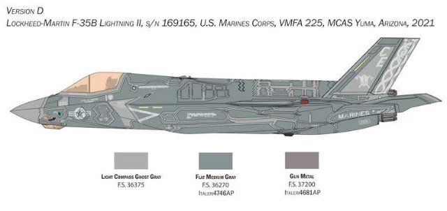 F-35B STOVL version (Italeri 1:48)
