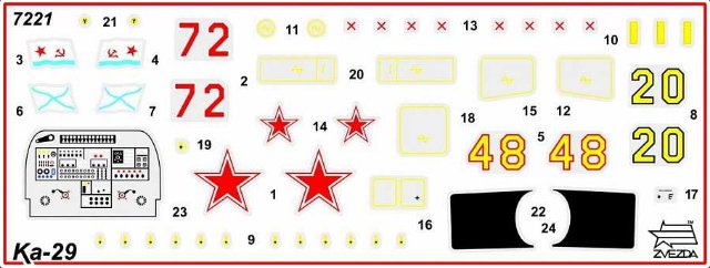 KA-29 Helicopter (Zvezda 1:72) 