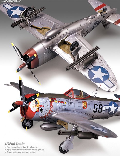 P-47D Bubbletop (Academy 1:72) 