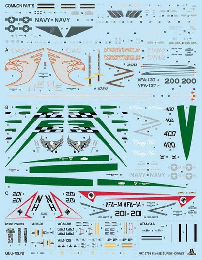 F-A-18 E SUPER HORNET (Italeri 1:48) 