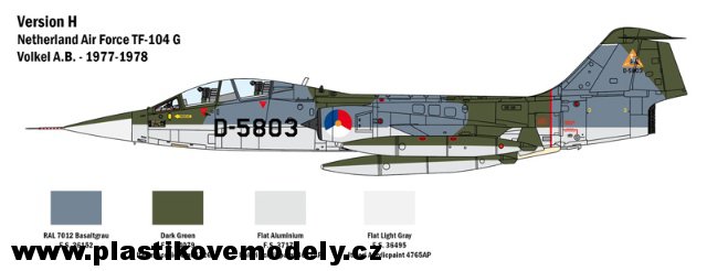 TF-104 G Starfighter (Italeri 1:32) 