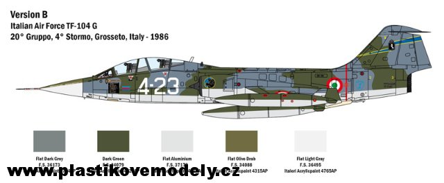 TF-104 G Starfighter (Italeri 1:32) 