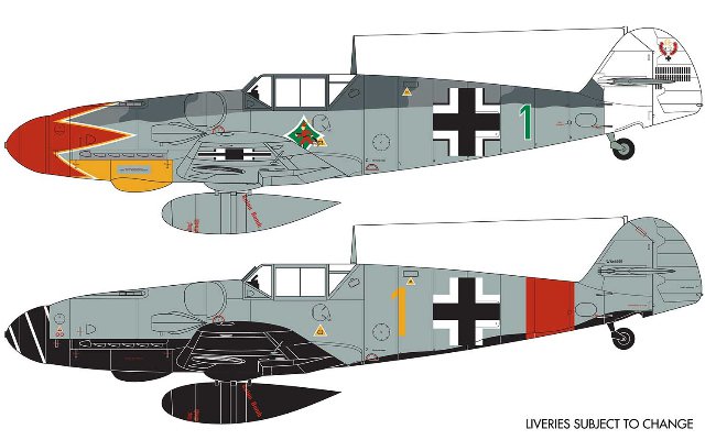 Messerschmitt Bf109G-6 (Airfix 1:72) 