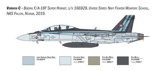 Boeing F-A-18F Super Hornet (Italeri 1:48) 