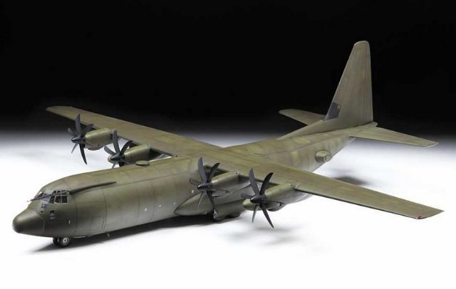 Letadlo C-130 J-30 (Zvezda 1:72) 