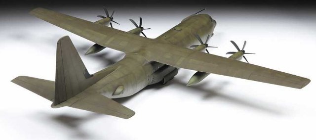 Letadlo C-130 J-30 (Zvezda 1:72) 