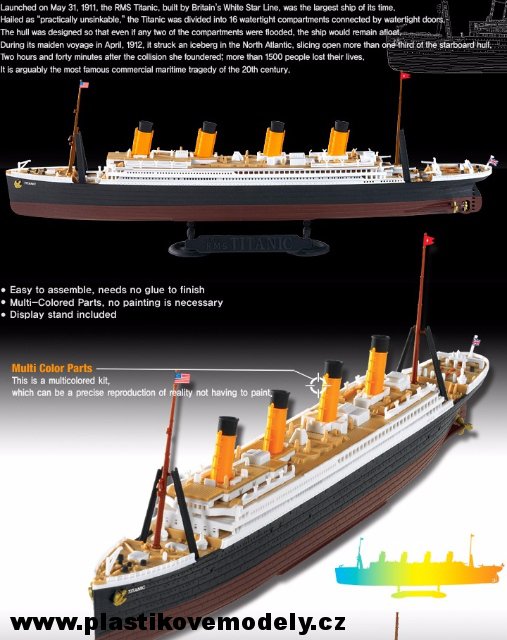 R.M.S. TITANIC MCP (Academy 1:1000)