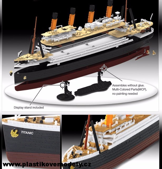 R.M.S. TITANIC MCP (Academy 1:1000)