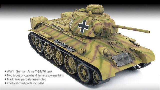 German T-34-76 747(r) (Academy 1:35) 