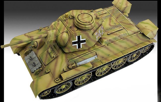 German T-34-76 747(r) (Academy 1:35) 