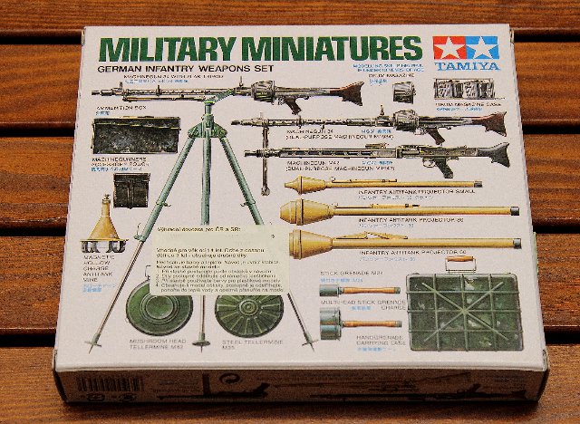 German Infantry Weapons Set (Tamiya 1:35)