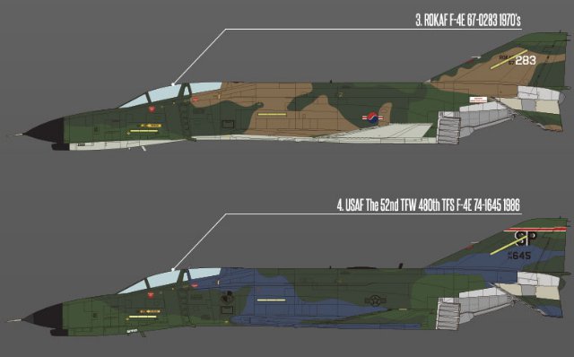 USAF F-4E Vietnam War (Academy 1:32) 