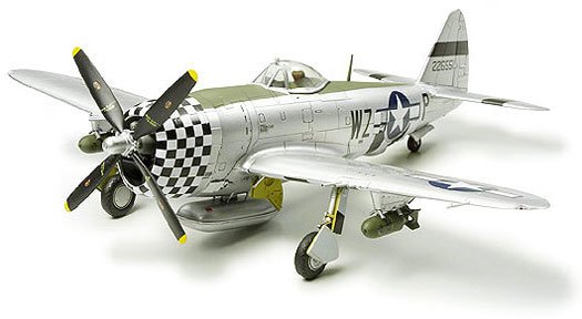 Tamiya Model letadla 60770 - P-47D Thunderbolt Bubbletop (Tamiya 1:72)
