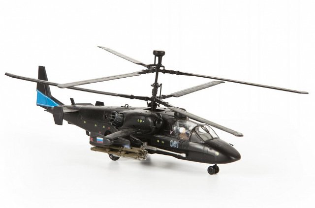Kamov Ka-52 Alligator Combat Helicopter (Zvezda 1:72) 